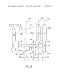 Connector with uniformly arrange ground and signal tail portions diagram and image