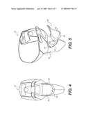 MARINE OUTBOARD ENGINE HAVING A PADDED SECTION diagram and image