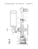 Device for polishing hard surfaces, especially glass surfaces diagram and image