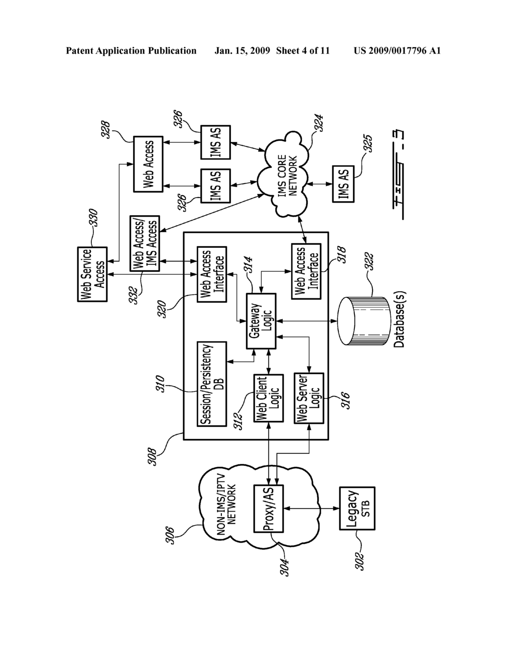 METHODS AND SYSTEMS FOR COMMUNICATING BETWEEN IMS AND NON-IMS NETWORKS - diagram, schematic, and image 05