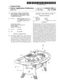 ELECTRONIC GAMING SYSTEM WITH REAL PLAYING CARDS AND MULTIPLE PLAYER DISPLAYS FOR VIRTUAL CARD AND BETTING IMAGES diagram and image