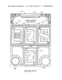 ELECTRONIC GAMING SYSTEM WITH REAL PLAYING CARDS AND MULTIPLE PLAYER DISPLAYS FOR VIRTUAL CARD AND BETTING IMAGES diagram and image