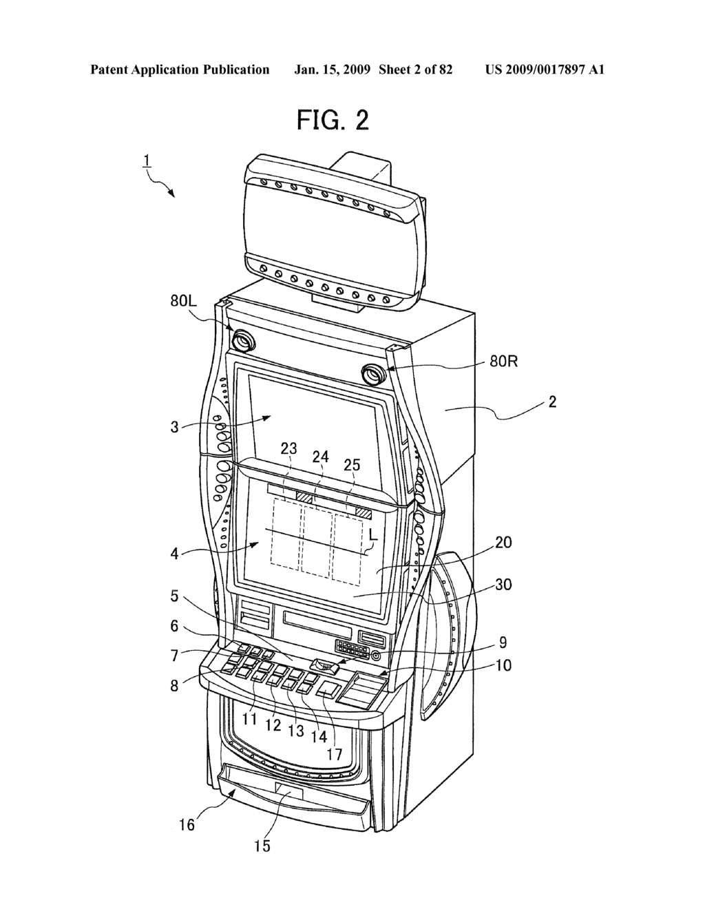 Gaming Machine - diagram, schematic, and image 03