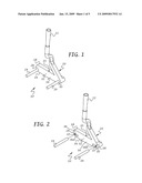 GOLF CLUB ALIGNMENT DEVICE diagram and image