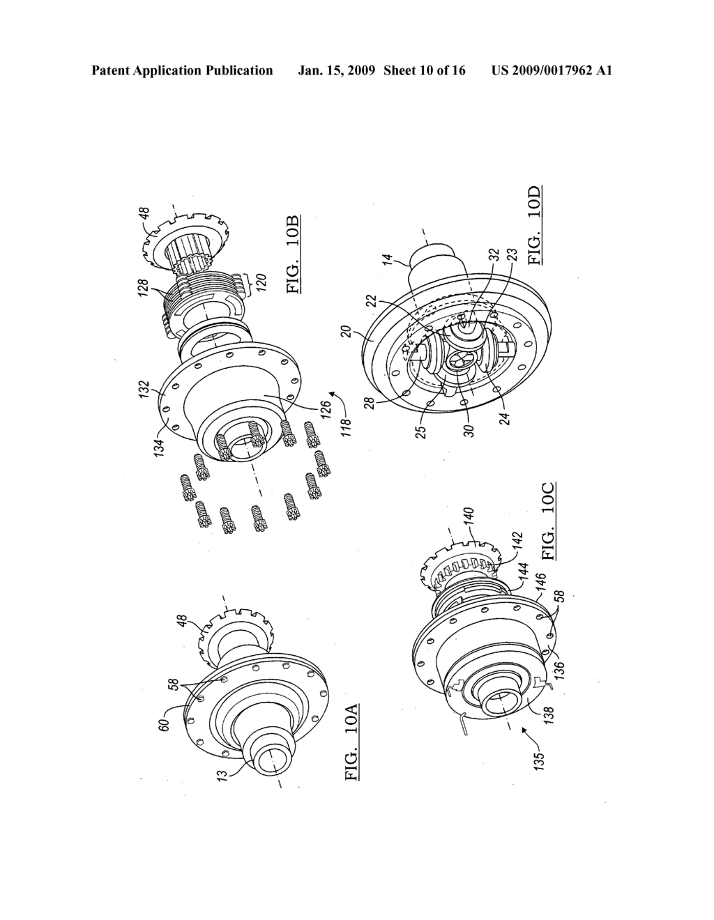 Differential mechanism assembly - diagram, schematic, and image 11