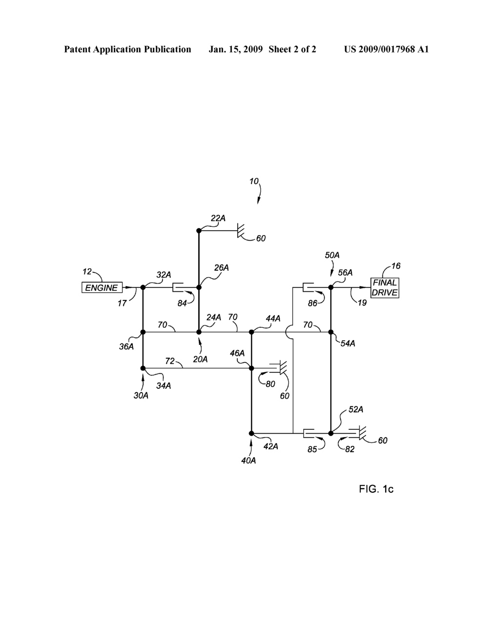 8-Speed Transmission - diagram, schematic, and image 03