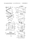 Display easel, device and method diagram and image