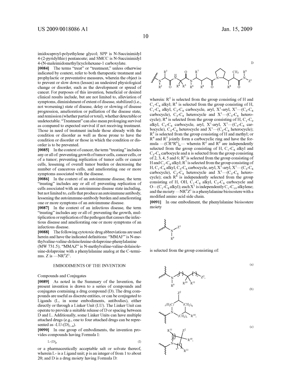 Monomethylvaline Compounds Having Phenylalanine Side-Chain Replacements at the C-Terminus - diagram, schematic, and image 11