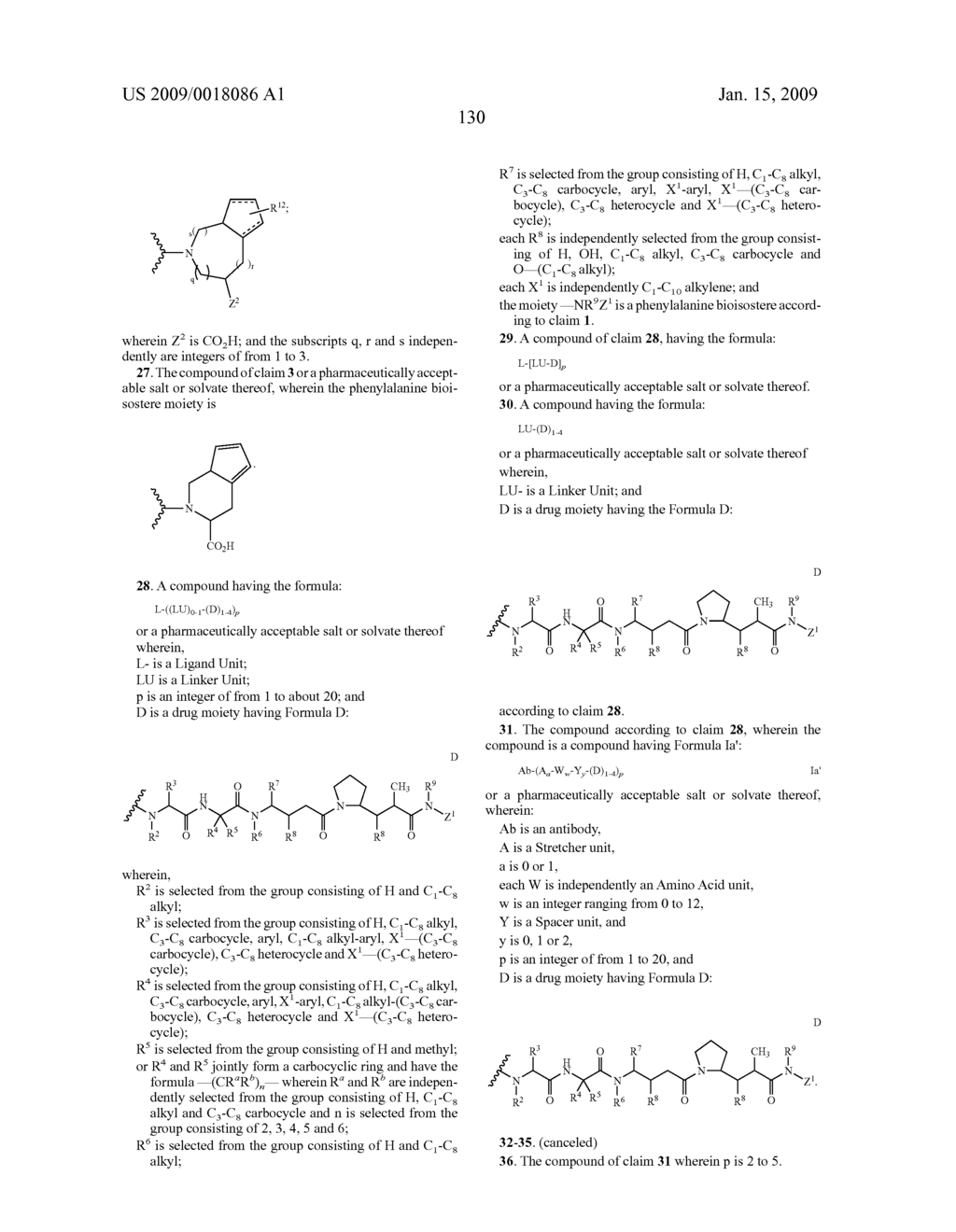 Monomethylvaline Compounds Having Phenylalanine Side-Chain Replacements at the C-Terminus - diagram, schematic, and image 131