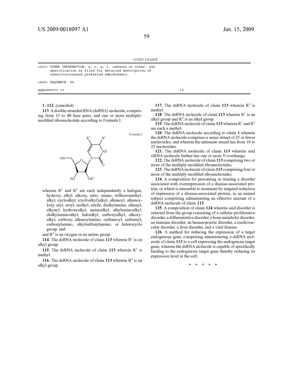 MODIFICATION OF DOUBLE-STRANDED RIBONUCLEIC ACID MOLECULES - diagram, schematic, and image 65