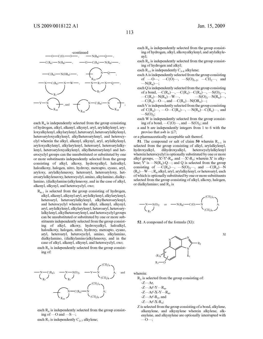 Aryloxy and Arylalkyleneoxy Substituted Imidazoquinolines - diagram, schematic, and image 114