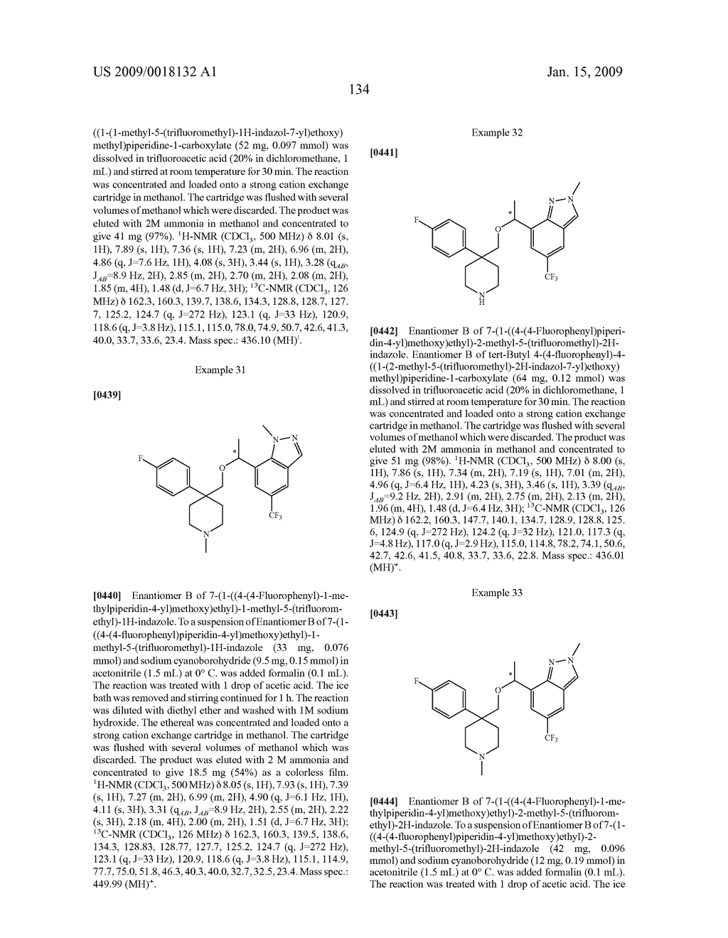 Substituted Heterocyclic Ethers and Their Use in CNS Disorders - diagram, schematic, and image 135