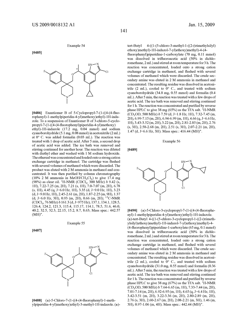 Substituted Heterocyclic Ethers and Their Use in CNS Disorders - diagram, schematic, and image 142