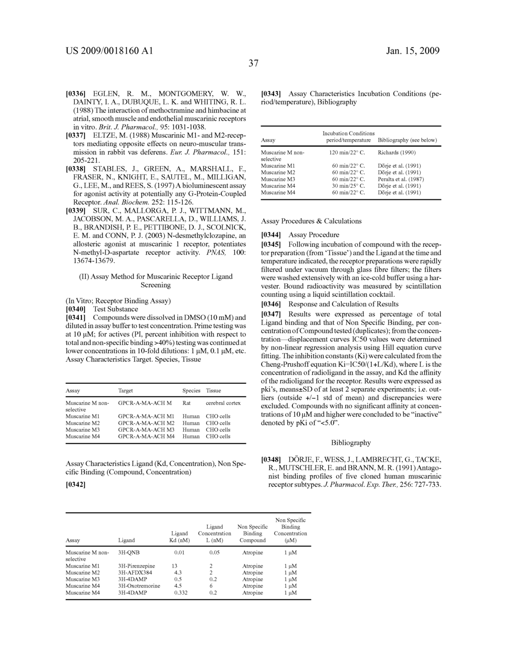 Heterocyclic Compounds with Affinity to Muscarinic Receptors - diagram, schematic, and image 38