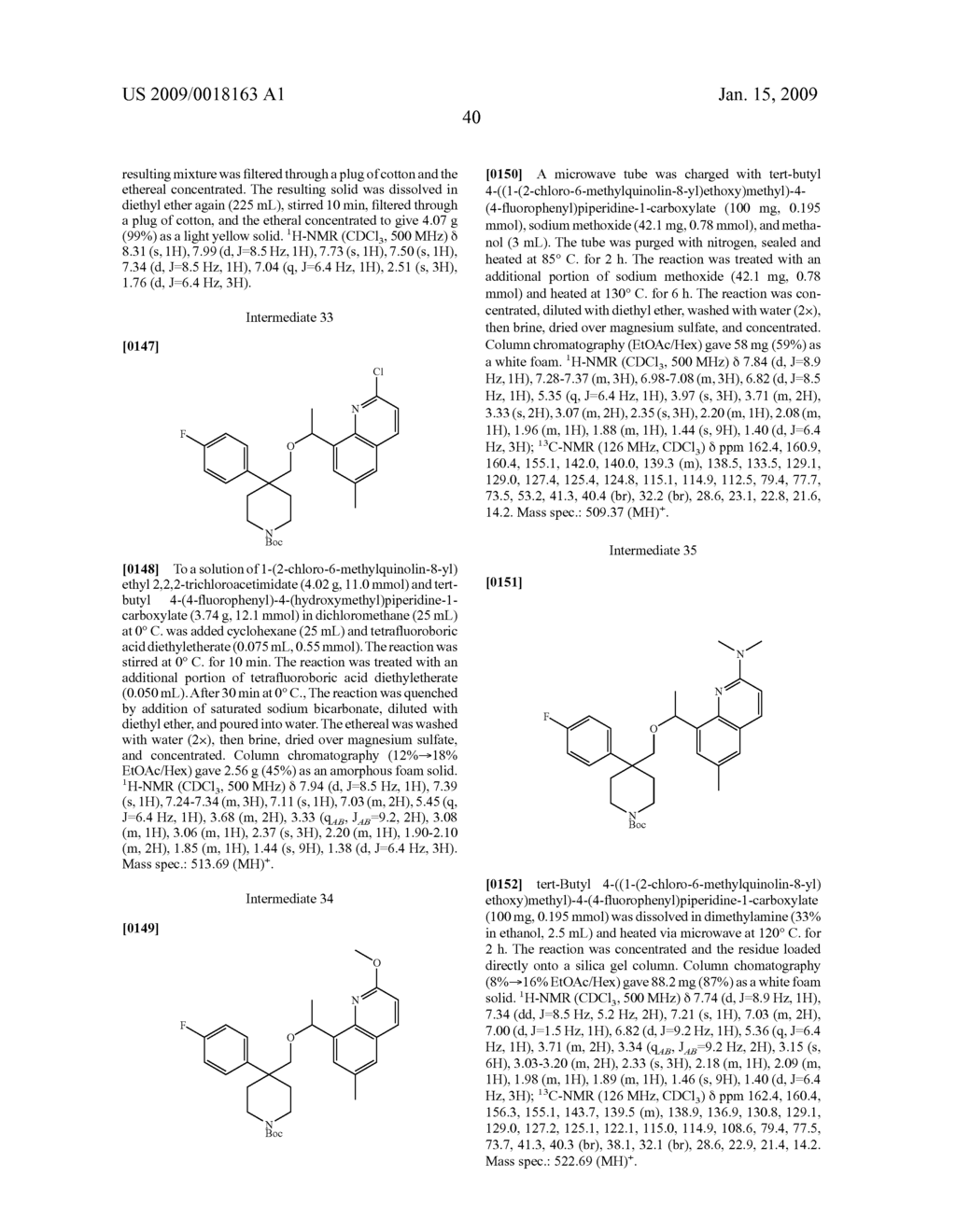 Substituted Heterocyclic Ethers and Their Use in CNS Disorders - diagram, schematic, and image 41