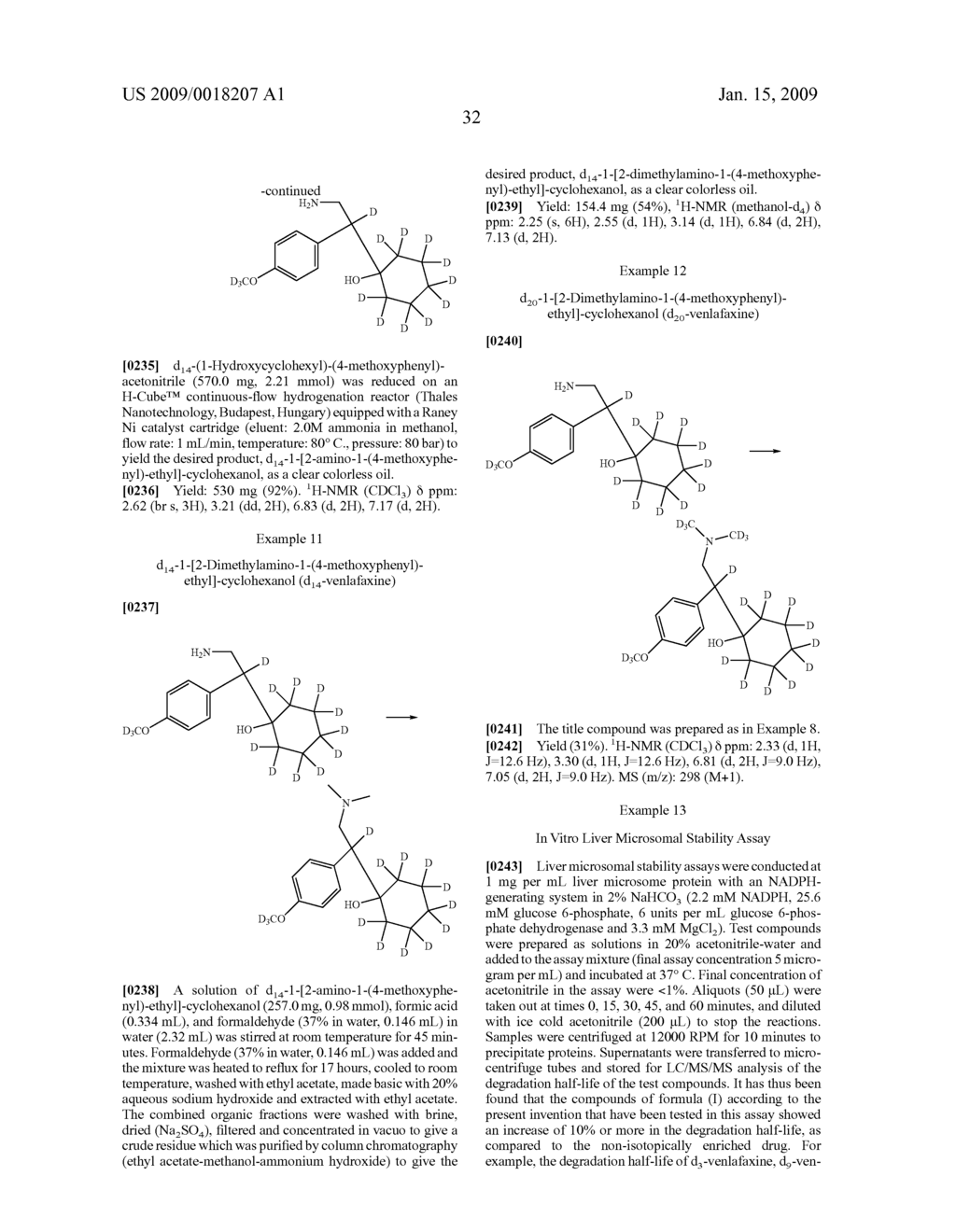 SUBSTITUTED PHENETHYLAMINES WITH SEROTONINERGIC AND/OR NOREPINEPHRINERGIC ACTIVITY - diagram, schematic, and image 33