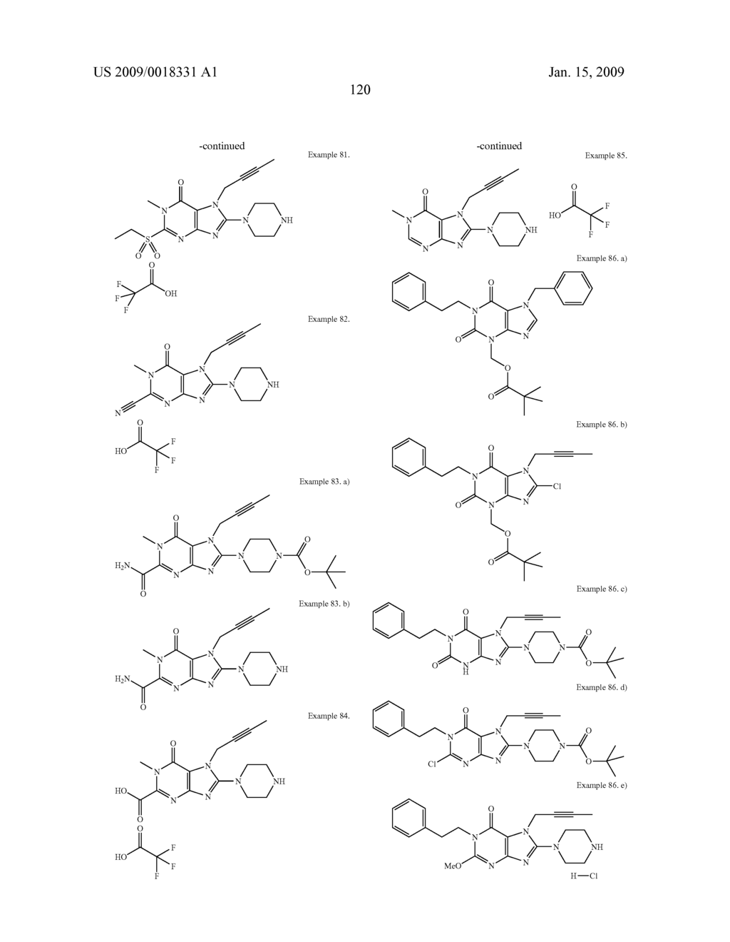 CONDENSED IMIDAZOLE DERIVATIVES - diagram, schematic, and image 121