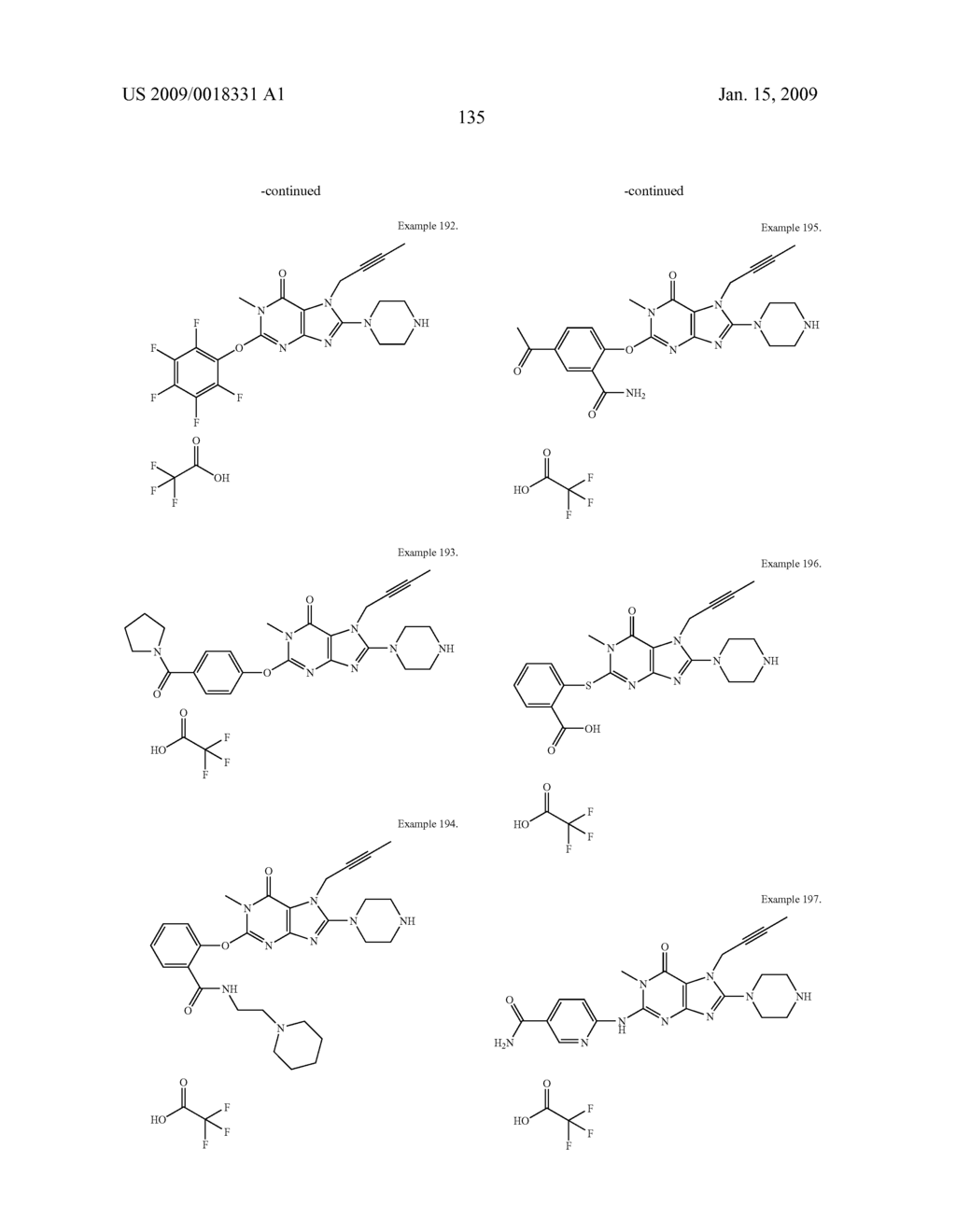 CONDENSED IMIDAZOLE DERIVATIVES - diagram, schematic, and image 136