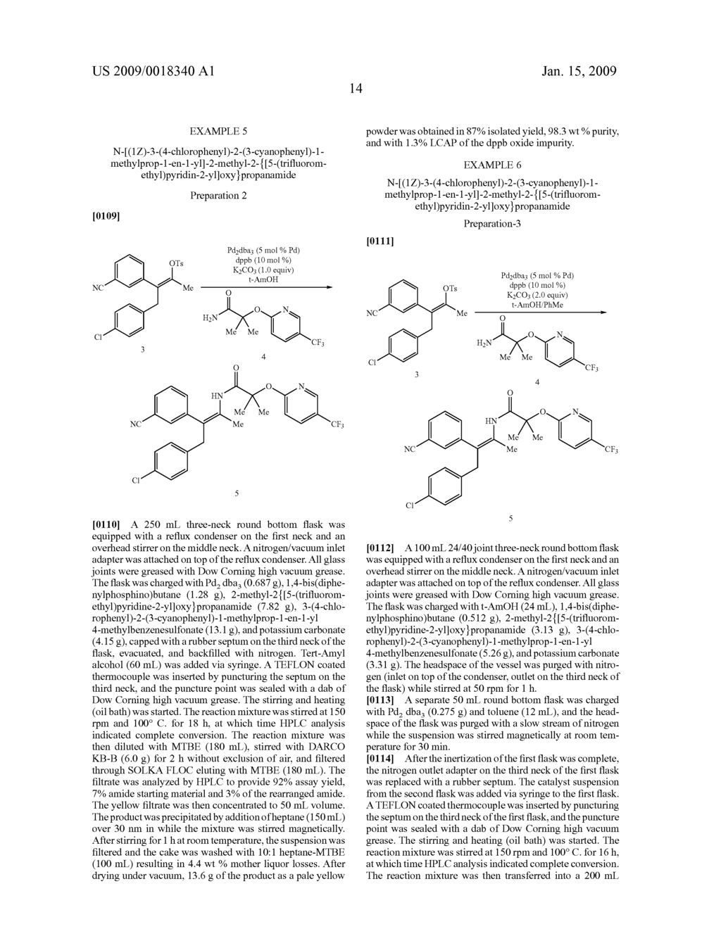 Formation of Tetra-Substituted Enamides and Stereoselective Reduction Thereof - diagram, schematic, and image 43