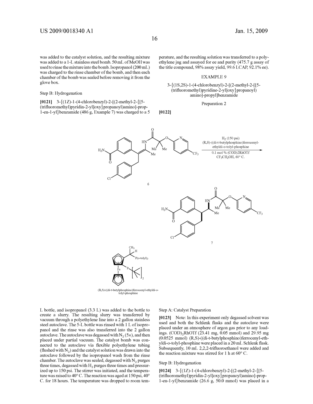 Formation of Tetra-Substituted Enamides and Stereoselective Reduction Thereof - diagram, schematic, and image 45