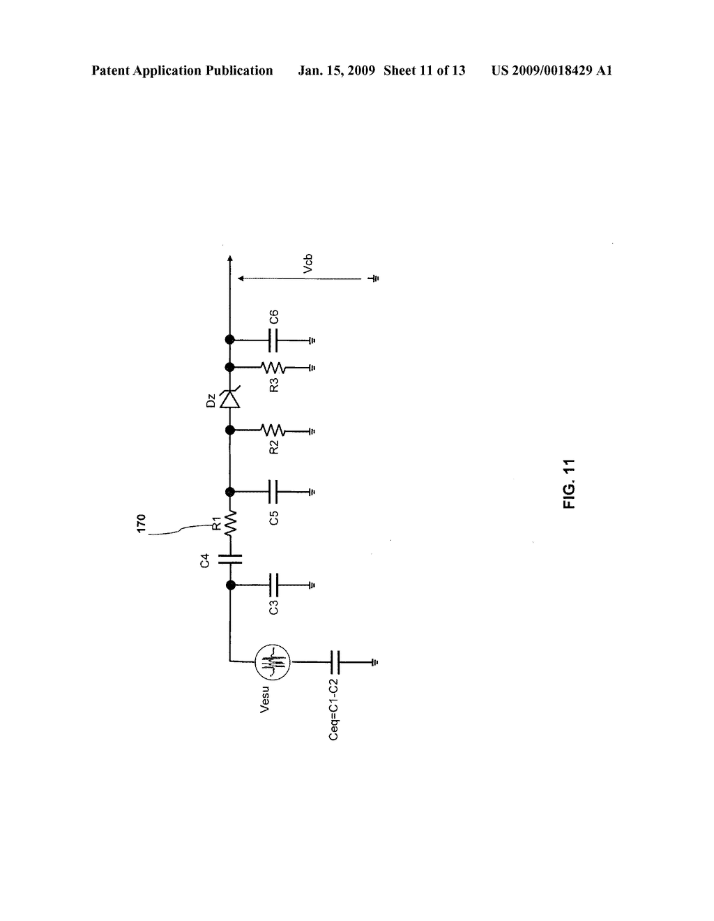 Method and system for acquiring biosignals in the presence of HF interference - diagram, schematic, and image 12