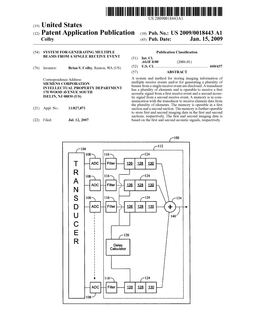 System for generating multiple beams from a single receive event - diagram, schematic, and image 01