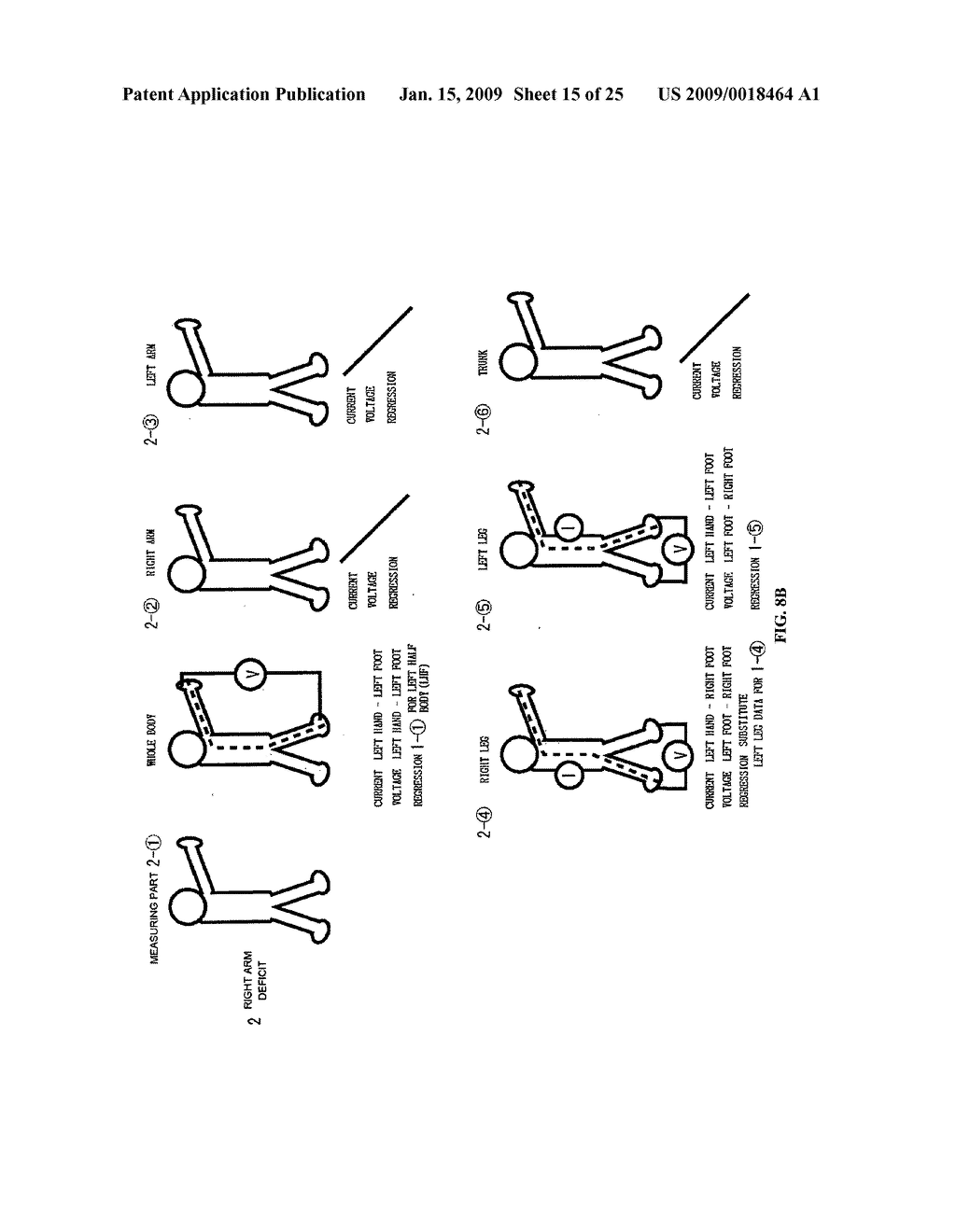 Body composition measuring device, a body composition measuring method - diagram, schematic, and image 16