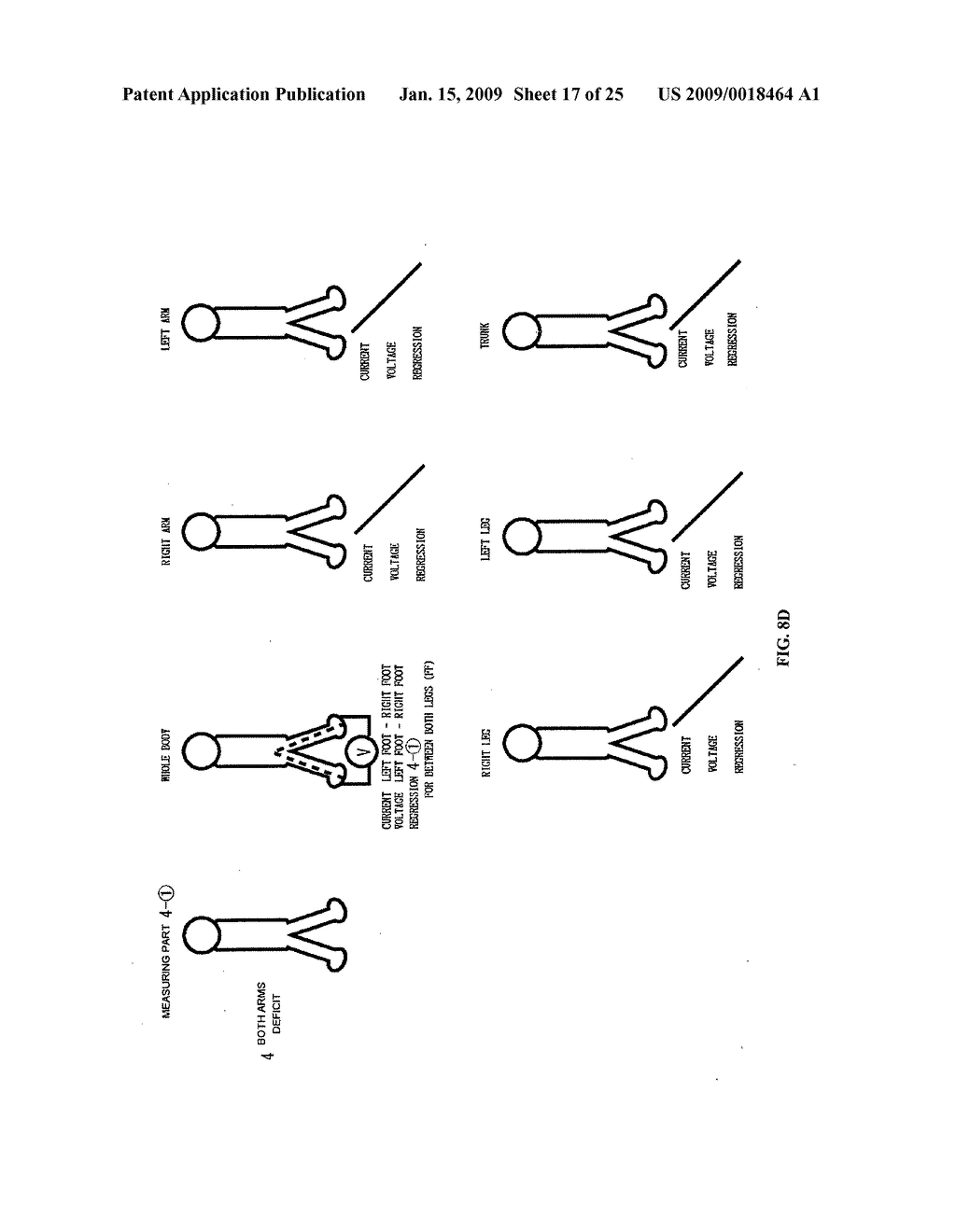 Body composition measuring device, a body composition measuring method - diagram, schematic, and image 18