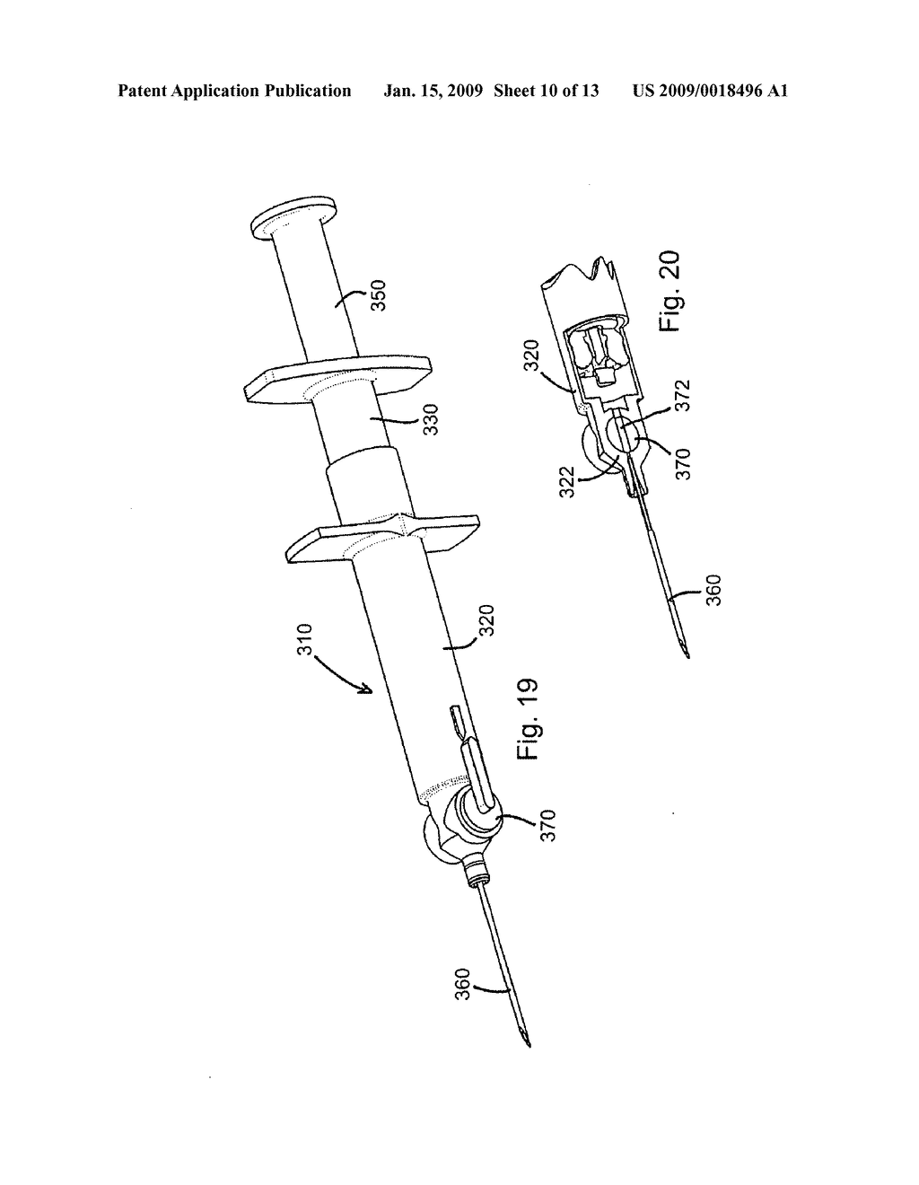 DUAL CHAMBER MIXING SYRINGE AND METHOD FOR USE - diagram, schematic, and image 11