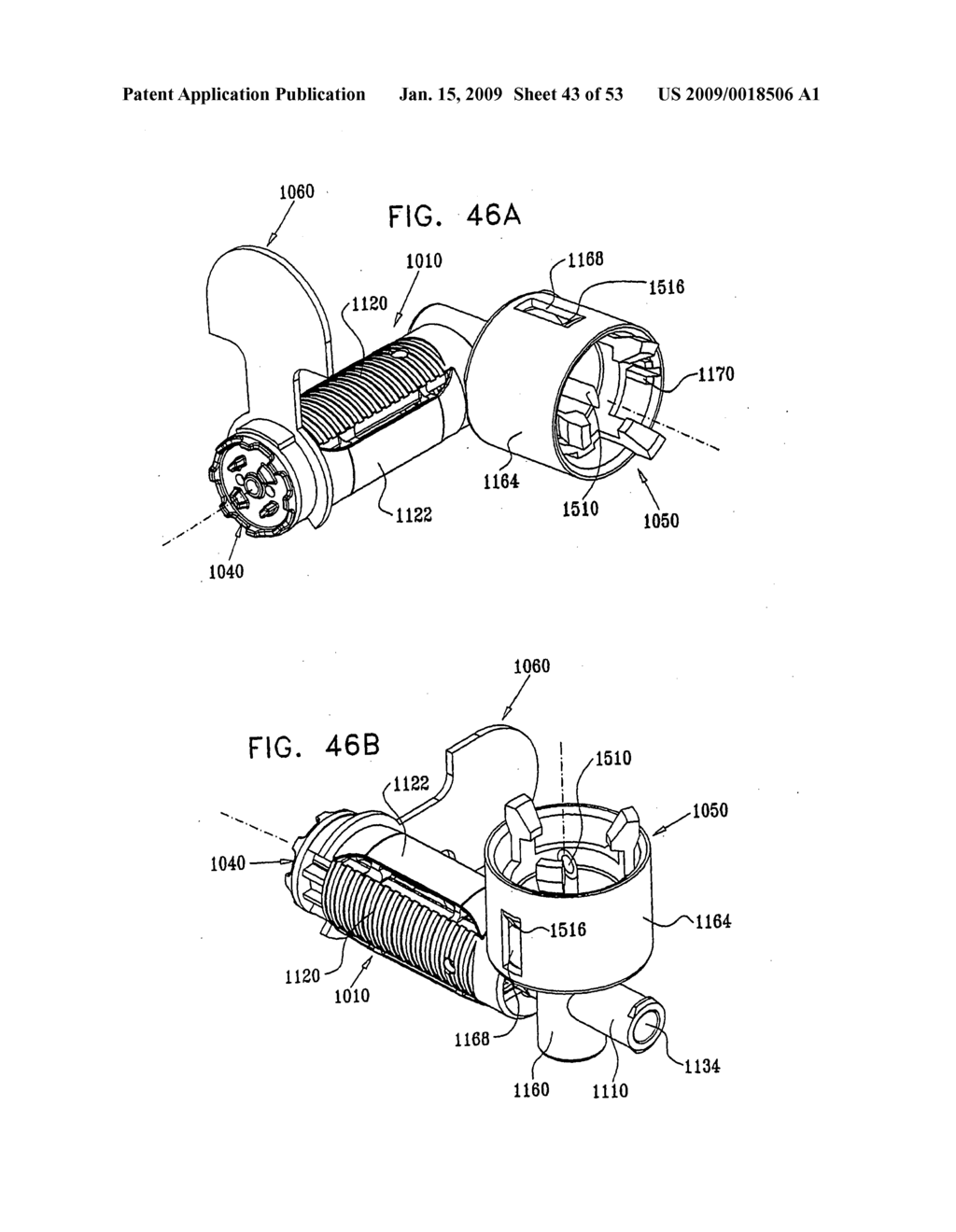 MEDICINAL CONTAINER ENGAGEMENT AND AUTOMATIC NEEDLE DEVICE - diagram, schematic, and image 44