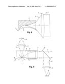 LASER FEMTOSECOND MICROTOME FOR CUTTING OUT A MATERIAL SLICE BY A LASER BEAM, IN PARTICULAR IN A CORNEA diagram and image