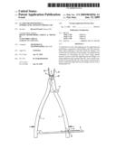 CLAMP FOR POSITIONING A SUPERELASTIC OSTEOSYNTHESIS CLIP diagram and image