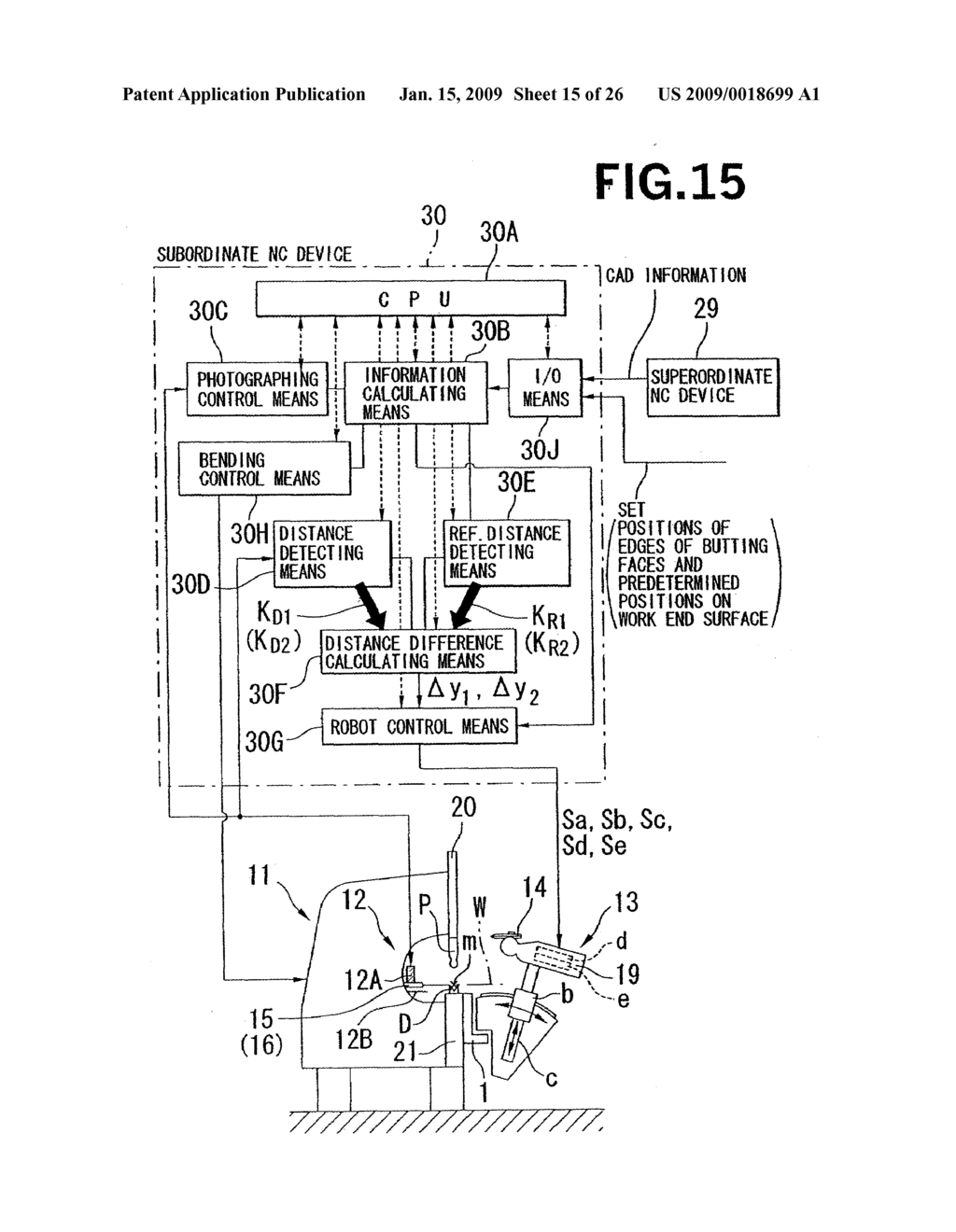 WORK POSITIONING DEVICE - diagram, schematic, and image 16