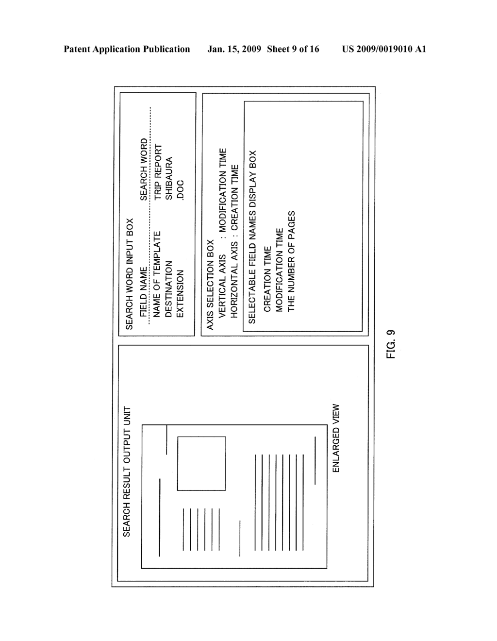 Document Search Device, Imaging Forming Apparatus, and Document Search System - diagram, schematic, and image 10