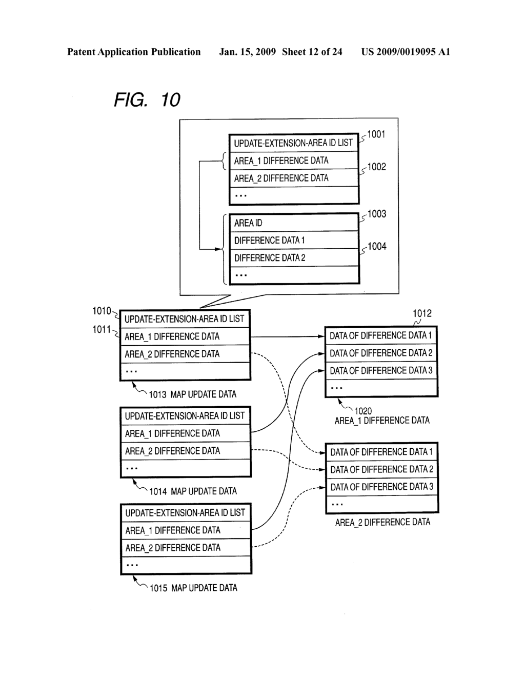 MAP DATA DISTRIBUTION SYSTEM AND MAP DATA UPDATING METHOD - diagram, schematic, and image 13