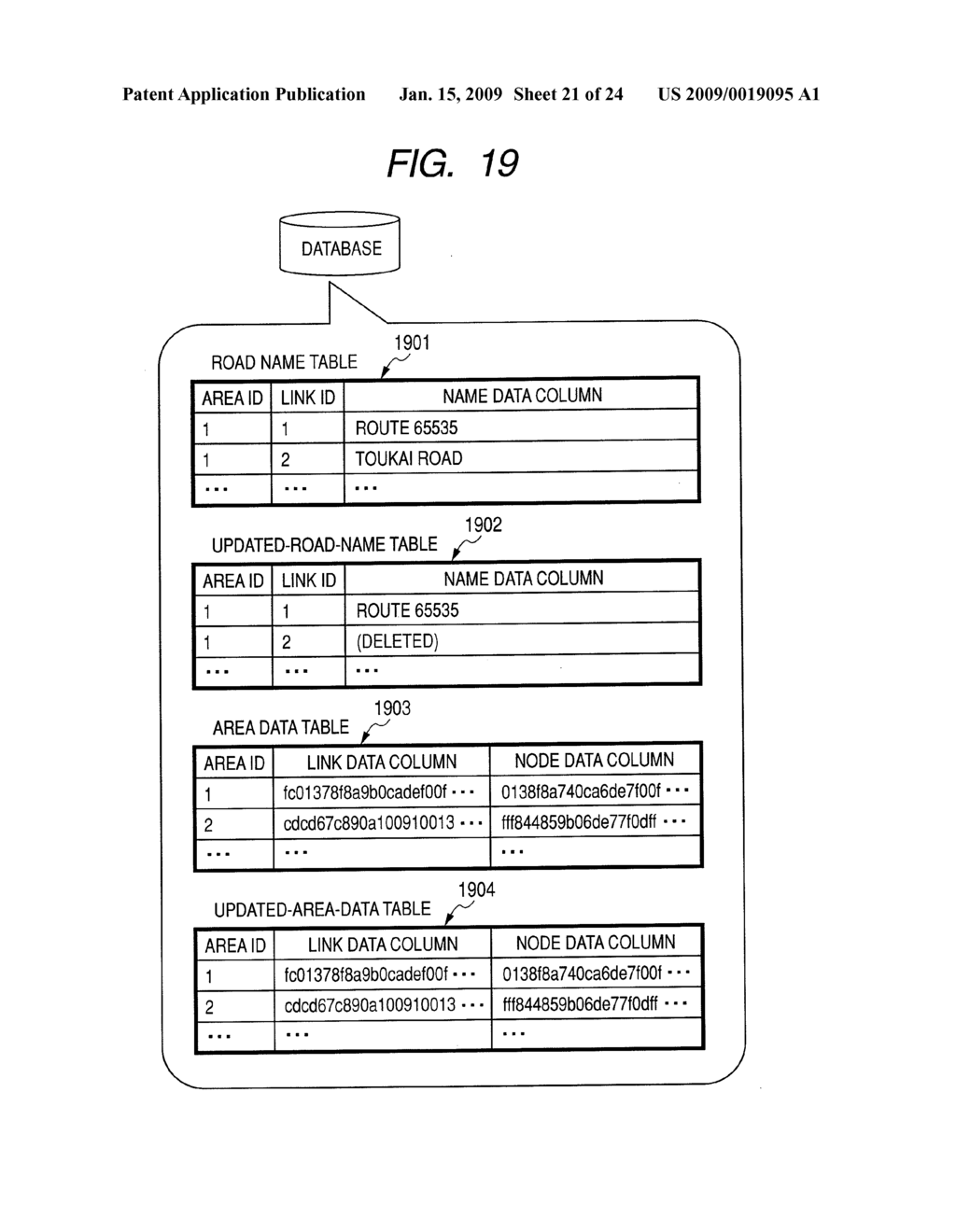 MAP DATA DISTRIBUTION SYSTEM AND MAP DATA UPDATING METHOD - diagram, schematic, and image 22