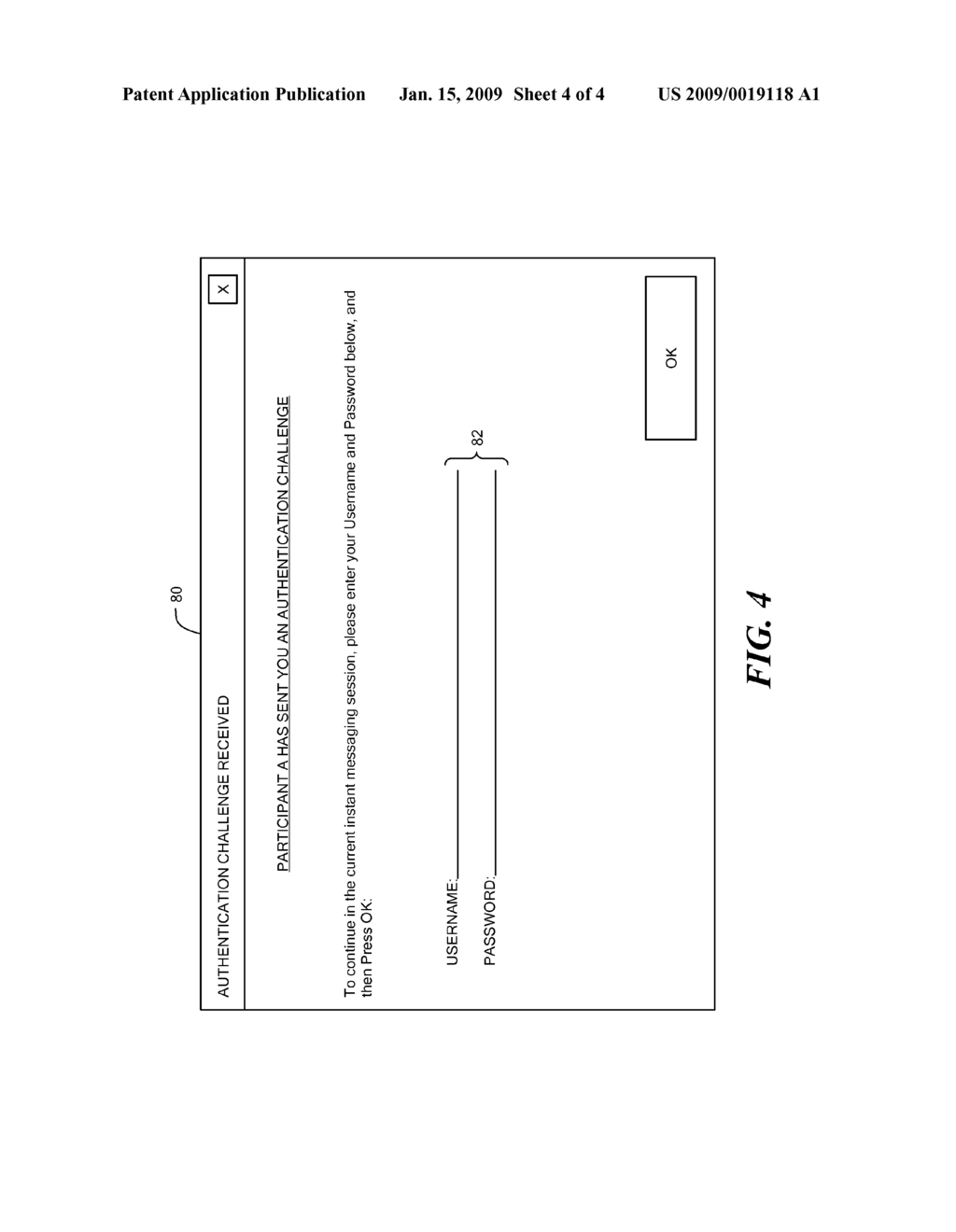 SYSTEM AND METHOD FOR VERIFYING THE IDENTITY OF A CHAT PARTNER DURING AN INSTANT MESSAGING SESSION - diagram, schematic, and image 05