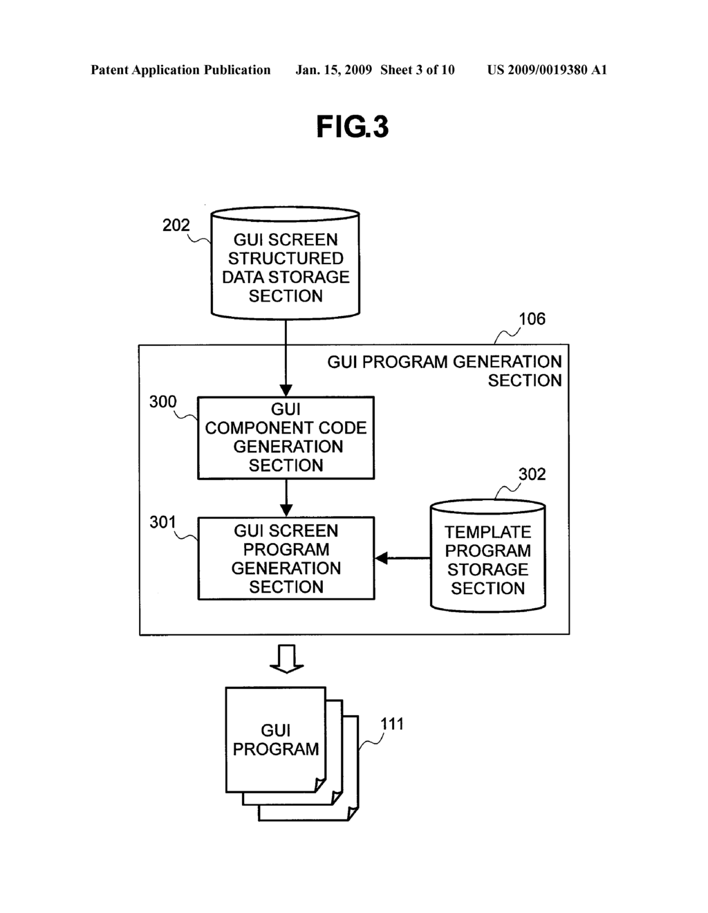 DEVICE AND METHOD FOR SUPPORTING GRAPHICAL USER INTERFACE APPLICATION DEVELOPMENT - diagram, schematic, and image 04