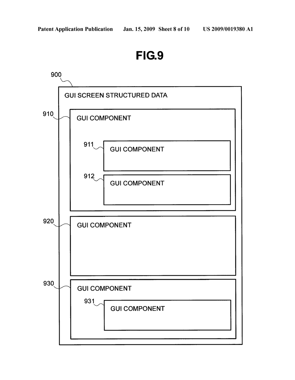 DEVICE AND METHOD FOR SUPPORTING GRAPHICAL USER INTERFACE APPLICATION DEVELOPMENT - diagram, schematic, and image 09