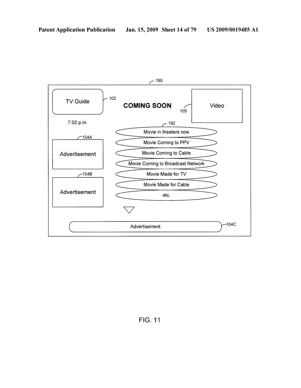 INTERACTIVE TELEVISION PROGRAM GUIDE SYSTEM AND METHOD WITH NICHE HUBS - diagram, schematic, and image 15