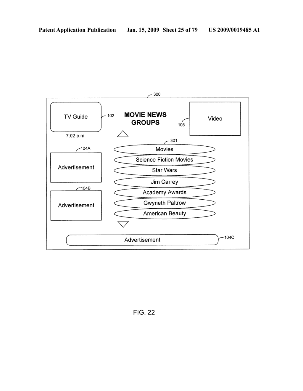 INTERACTIVE TELEVISION PROGRAM GUIDE SYSTEM AND METHOD WITH NICHE HUBS - diagram, schematic, and image 26