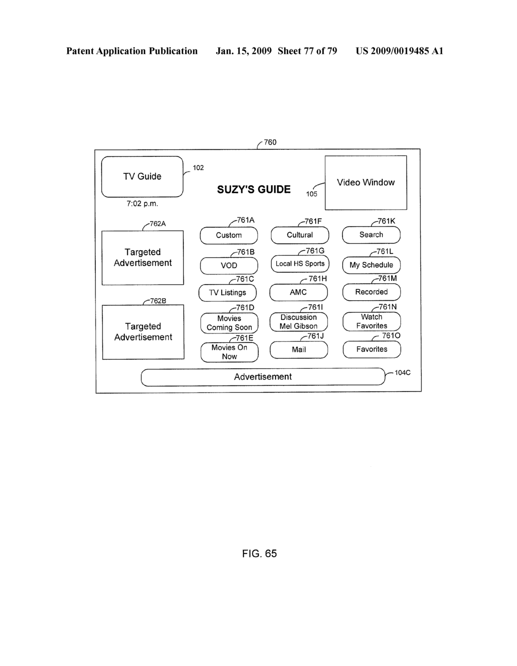 INTERACTIVE TELEVISION PROGRAM GUIDE SYSTEM AND METHOD WITH NICHE HUBS - diagram, schematic, and image 78