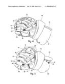 Protective sports glove diagram and image