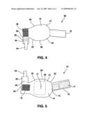 Gripping mitt with flap for water sports diagram and image