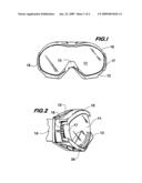 GOGGLES WITH INTERCHANGEABLE LENS diagram and image