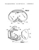 GOGGLES WITH INTERCHANGEABLE LENS diagram and image