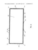 CABLE TENSIONING APPARATUS AND METHOD FOR SECURING A SHEET TO A FRAME diagram and image