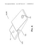 CABLE TENSIONING APPARATUS AND METHOD FOR SECURING A SHEET TO A FRAME diagram and image