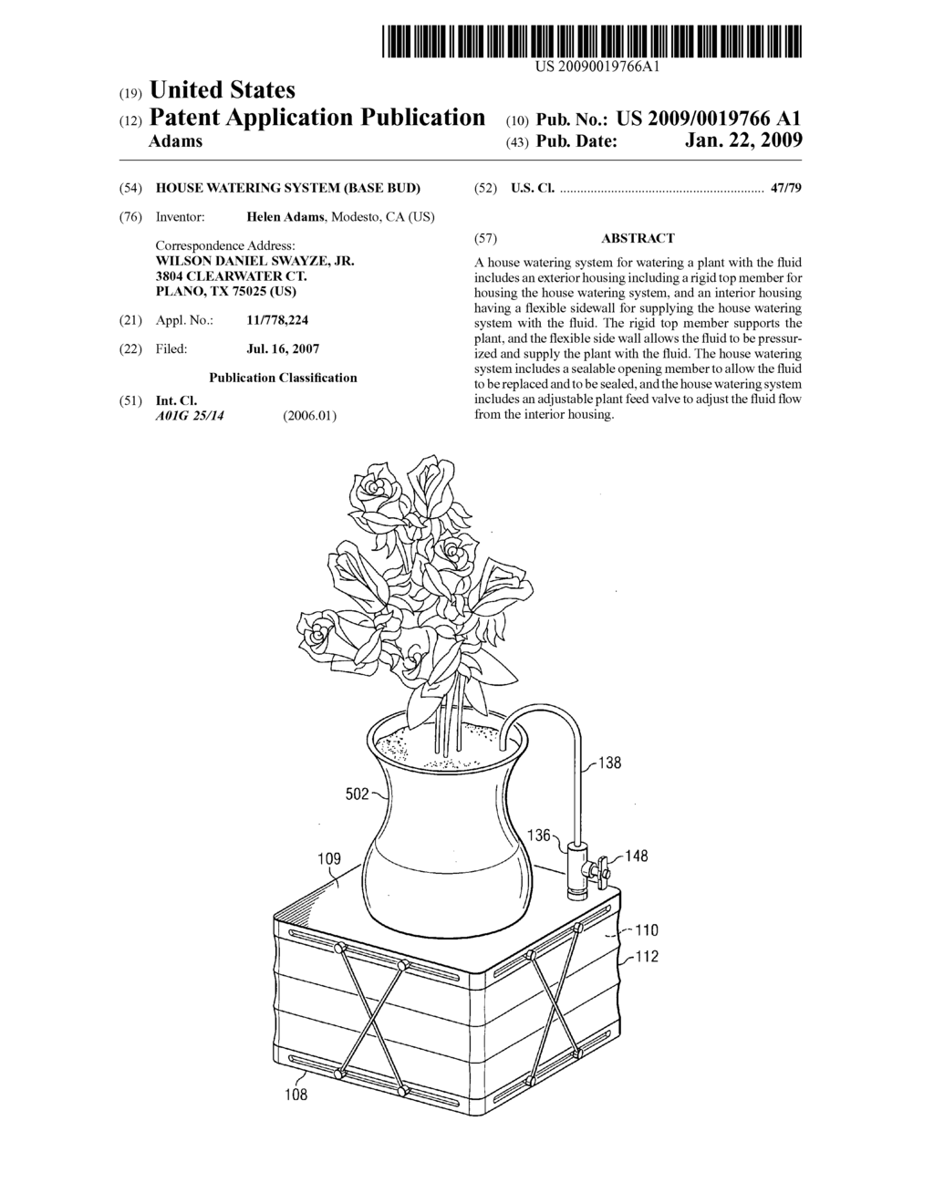 House Watering System (Base Bud) - diagram, schematic, and image 01