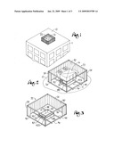 Curb-mounted screen for rooftop equipment diagram and image